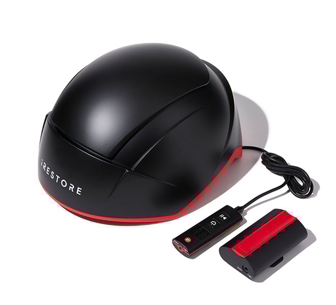 Top view image of the Elite Device together with the Battery Pack.