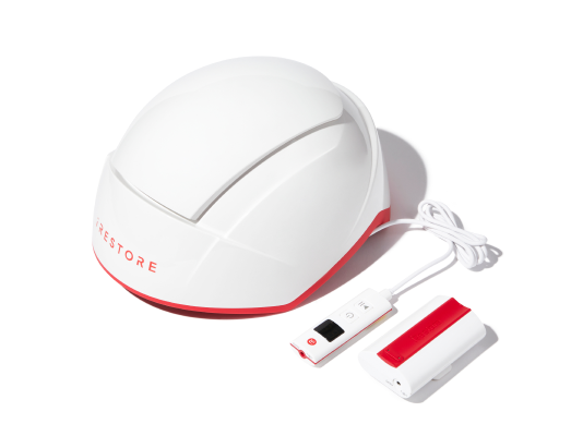 Top view image of the Professional Device together with the Battery Pack.