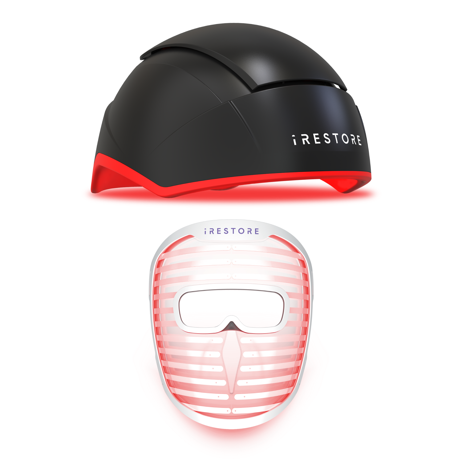 iRESTORE Elite and Illumina Face Mask